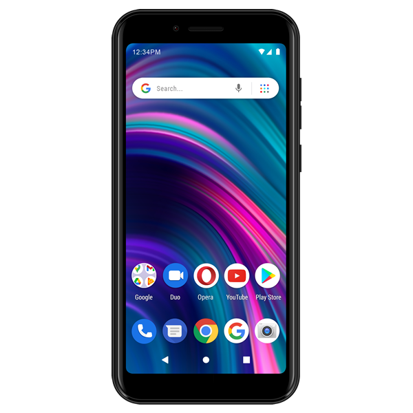 BLU C5L MAX black front